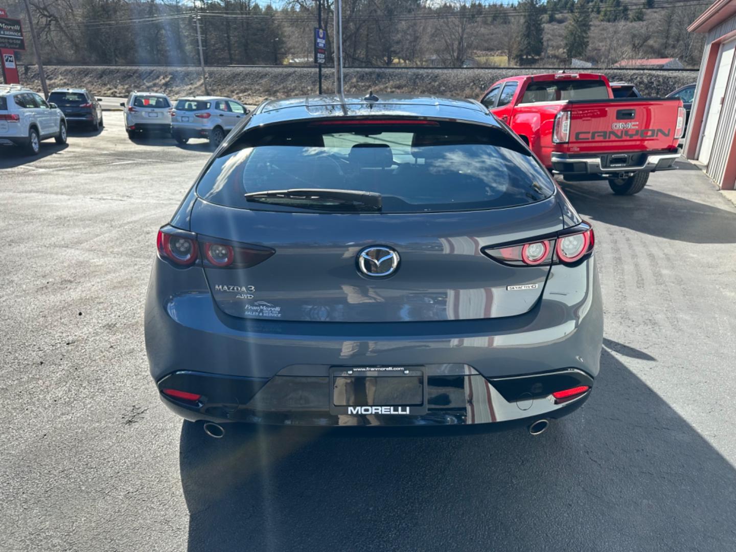 2020 Gray Mazda MAZDA3 (JM1BPBNM7L1) with an 4 engine, automatic transmission, located at 8464 Route 219, Brockway, PA, 15824, (814) 265-1330, 41.226871, -78.780518 - Hard to find vehicle and we have the right one...just traded in 2020 Mazda Mazda3 AWD hatchback well equipped and serviced up. 36000 miles, leather, sunroof, pwr/heated seats, navigation, alloy wheels and much more. This car is priced to sell...hurry in this one won't last long. - Photo#12